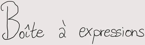 Boîte à expressions